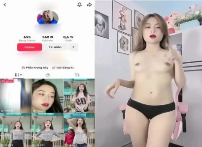 Nện em Tiktoker da trắng ngon nghệ